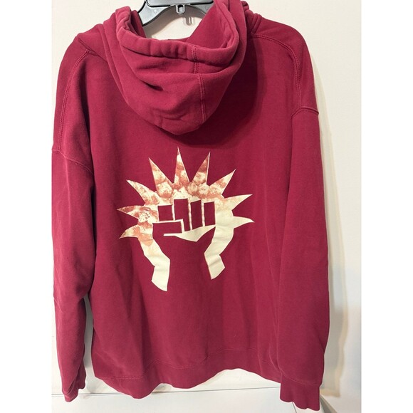 MAGIC THE GATHERING FULL ZIP HOODIE RED Xl - Picture 3 of 6